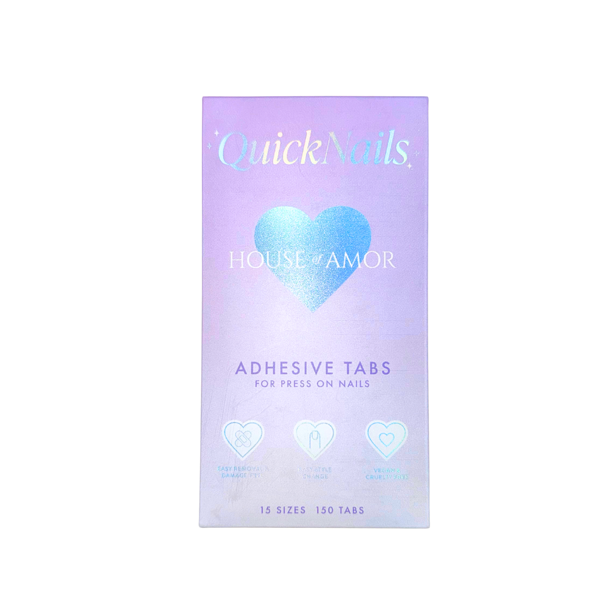 QuickNails Adhesive Tabs 150pcs